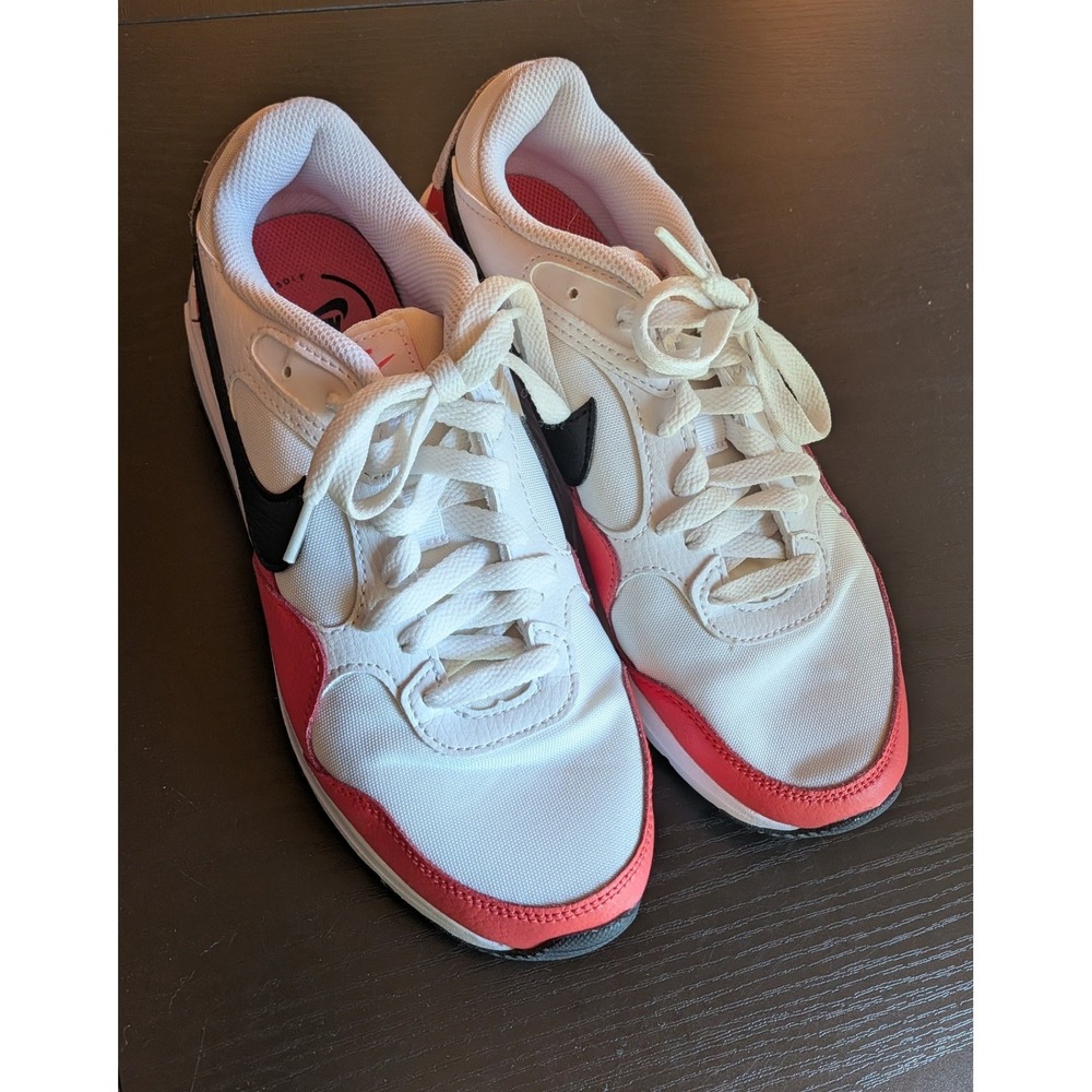 Nike Air Max SC Womens White Black Magic Ember Sneakers Size 8